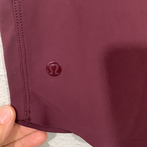 Lululemon Here To There Tank Bordeaux Drama Open Back Tank Top size 8 - Picture 3 of 12